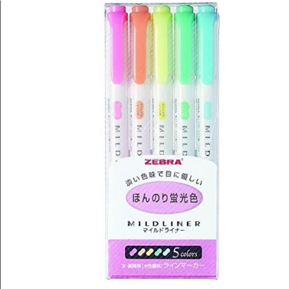 Zebra MILDLINER Double Sided Highlighters